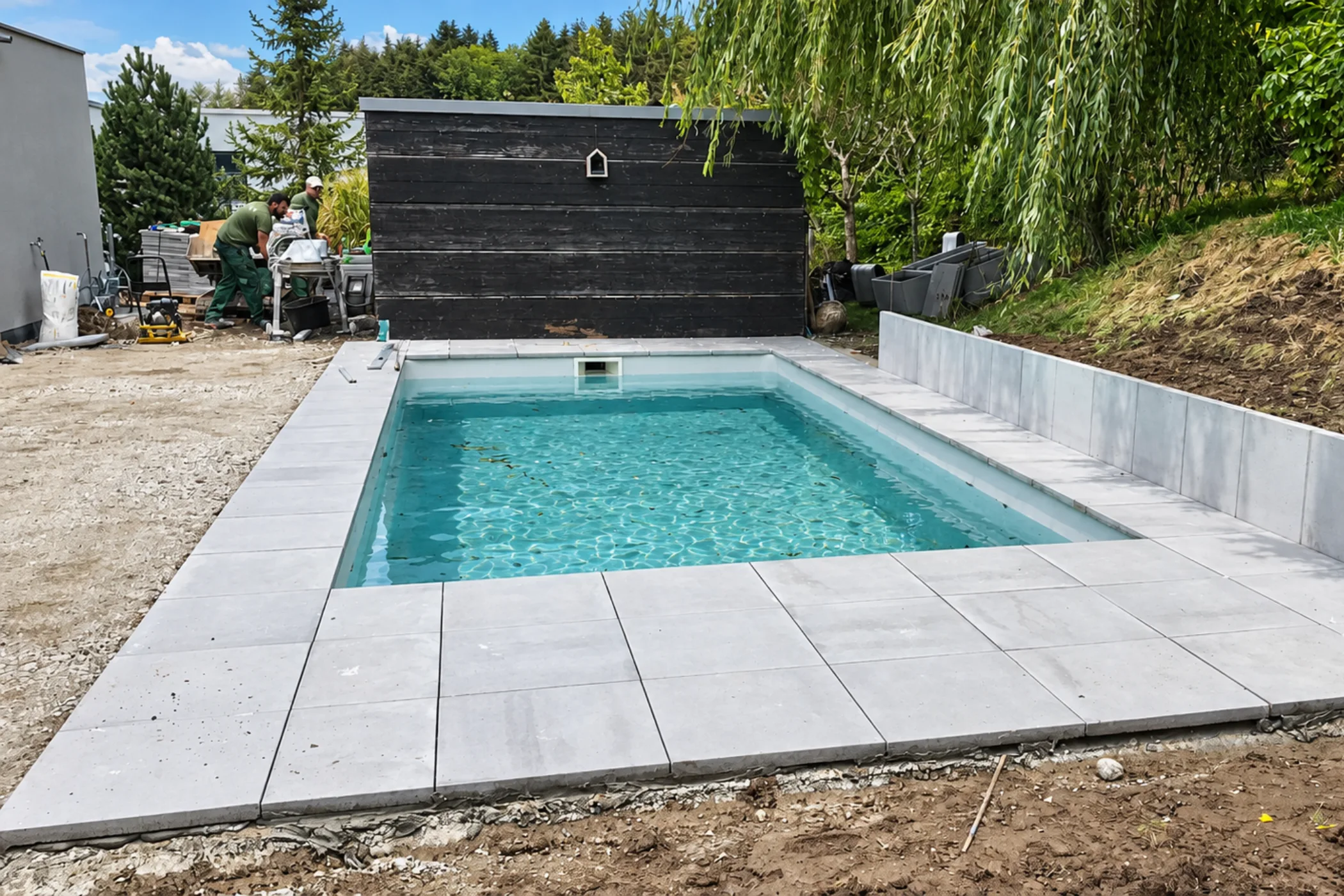 Bassin de jardin