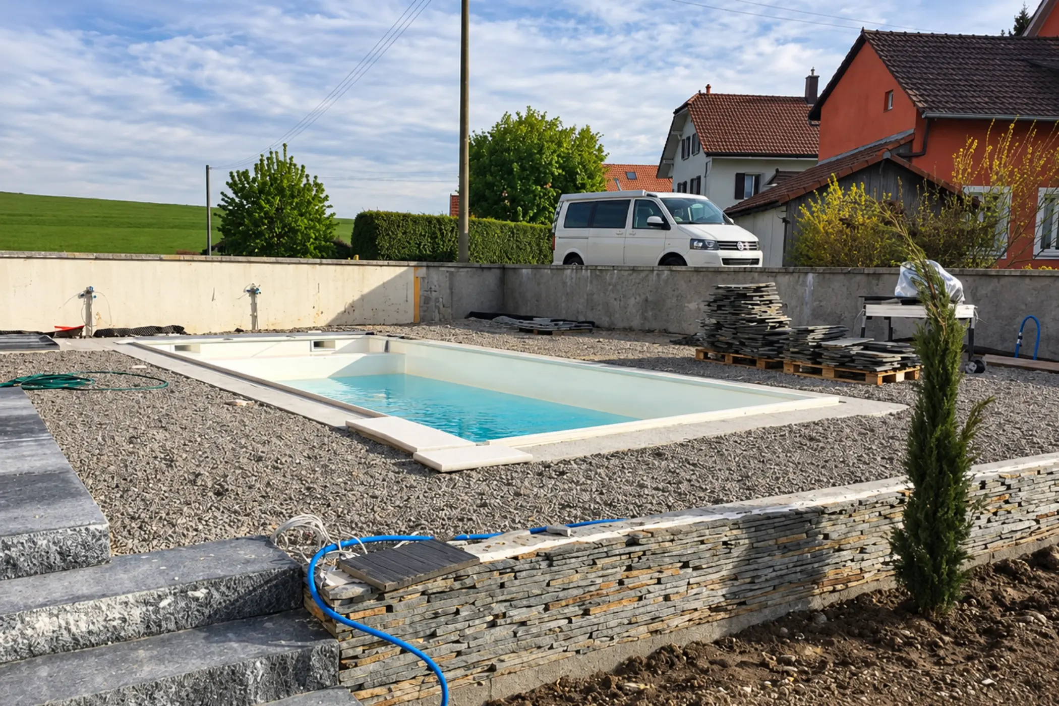 piscine et bassins